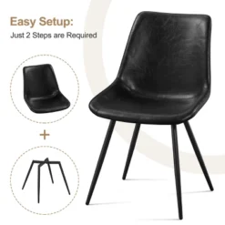 Yaheetech 2pcs Metal Dining Chairs Accent Chairs -Baxton Studio Sale Shop GUEST f4a508a1 5677 45f5 a0d2 55c5775408db