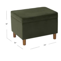 24" Dinah Storage Ottoman - HomePop 28 24" Dinah Storage Ottoman - HomePop -Baxton Studio Sale Shop GUEST f54dc73b d0a6 4e58 9785 9fdada61136b