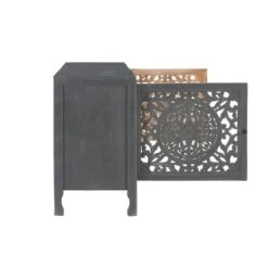 Heady 2 Door Carved Cabinet - Powell Company -Baxton Studio Sale Shop GUEST f5533826 8958 4d65 8498 1e0922712072