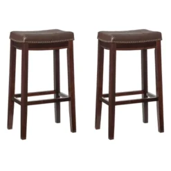 Set Of 2 Claridge Barstools - Linon 29 Set Of 2 Claridge Barstools - Linon -Baxton Studio Sale Shop GUEST f5571f30 1753 4120 9d58 cfa4b8fc1966