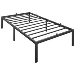 Garvee 14 Inch Twin/Full/Queen Bed Frame With Storage,Metal Platform Twin Bed Frame No Box Spring Needed Steel Slat Support Easy Assembly 13 Garvee 14 Inch Twin/Full/Queen Bed Frame With Storage,Metal Platform Twin Bed Frame No Box Spring Needed Steel Slat Support Easy Assembly -Baxton Studio Sale Shop GUEST f5a38eb6 53c9 4ae1 b18f 1f21aecc14cd
