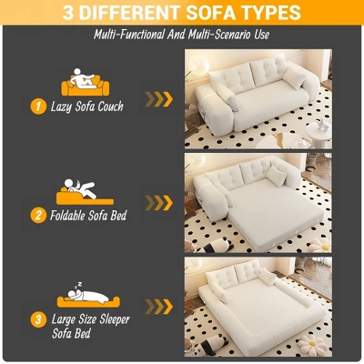 Whisen Teddy Folding Sleeper Comprssion Sofa & Sofa Bed, Versatile Design, Premium Comfort & Spacious Layout 3 Whisen Teddy Folding Sleeper Comprssion Sofa & Sofa Bed, Versatile Design, Premium Comfort & Spacious Layout - Image 3