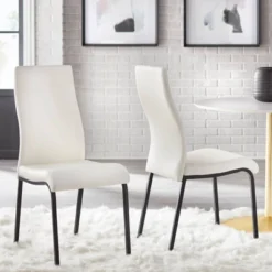 Set Of 2 Nora Contemporary Dining Chairs - Buylateral 9 Set Of 2 Nora Contemporary Dining Chairs - Buylateral -Baxton Studio Sale Shop GUEST f69deb60 7db6 4584 b47b 6dc10650b293