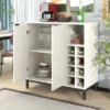 Contemporary Sideboard Stylish Buffet Storage Cabinet - ModernLuxe