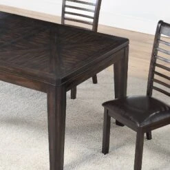 7pc Ally Extendable Dining Table Set Espresso - Steve Silver -Baxton Studio Sale Shop GUEST f74f2810 e446 44a9 8374 d5388da0f375