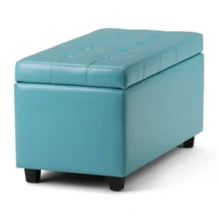 34" Essex Storage Ottoman And Benches - WyndenHall -Baxton Studio Sale Shop GUEST f819a381 6709 49d3 ad3c 418b0f41afe9