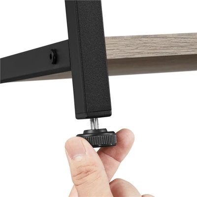 Yaheetech Vintage Kitchen Island Baker's Rack With Power Outlet Utility Microwave Stand 4 Yaheetech Vintage Kitchen Island Baker's Rack With Power Outlet Utility Microwave Stand - Image 4