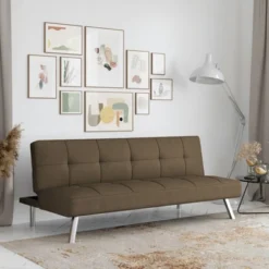 Colette Convertible Futon Sofa Bed - Serta -Baxton Studio Sale Shop GUEST f8c4faba 765f 4d6b a6c9 f558d712c1fc