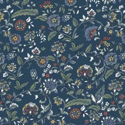 Fairland Square Storage Ottoman Bandana Blue - Skyline Furniture -Baxton Studio Sale Shop GUEST f8f9053b 25b3 40f8 abd7 41ef297121e1