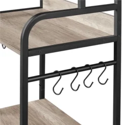 Yaheetech 59" Kitchen Storage Rack With Cabinet And Shelves -Baxton Studio Sale Shop GUEST f95cc77a 2dea 4305 8f44 06844d70262f