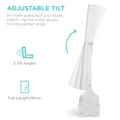 Best Choice Products Full Length LED Mirrored Jewelry Storage Organizer Cabinet W/ Interior & Exterior Lights -Baxton Studio Sale Shop GUEST fa81e794 feb8 4ee9 8200 ef260955b259