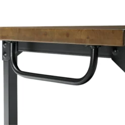 Kane Multifunction Cart Rustic Antique Oak/Black - Dorel Living -Baxton Studio Sale Shop GUEST fa998d3c f475 48b5 9dc6 e1c10c217fb0