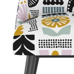 Sherrie Counter Height Barstool In Patterns Botanical Helsinki Block Lavender - Skyline Furniture -Baxton Studio Sale Shop GUEST fc8235a4 1ee6 42bf 8f15 54218410f6f0