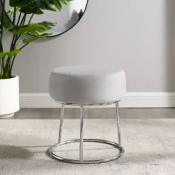 Bandi Accent Vanity Stool - Linon 14 Bandi Accent Vanity Stool - Linon -Baxton Studio Sale Shop GUEST fc8e8b6e b818 417e 9d54 71b61637b3f7