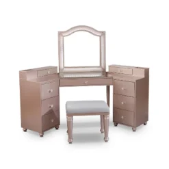 Urman Storage Drawers Vanity Set - HOMES: Inside + Out -Baxton Studio Sale Shop GUEST fc9e63ed 8d5b 4590 b79d 9dffb07767f5