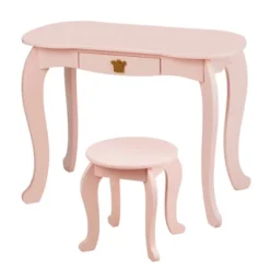 Costway Kids Makeup Dressing Table Chair Set Princess Vanity & Tri-folding Mirror 19 Costway Kids Makeup Dressing Table Chair Set Princess Vanity & Tri-folding Mirror -Baxton Studio Sale Shop GUEST fcd88823 85c6 4948 b01a 1b53f3e98c60