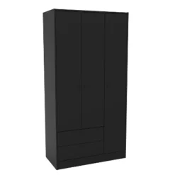 Denmark 3 Door And 2 Drawer Wardrobe - Chique -Baxton Studio Sale Shop GUEST fd76c0b8 d781 42a2 84d9 2da3f47ce0a2