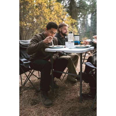 Stansport Folding Camping Table With Adjustable Height 48" X 24" 11 Stansport Folding Camping Table With Adjustable Height 48" X 24" - Image 11