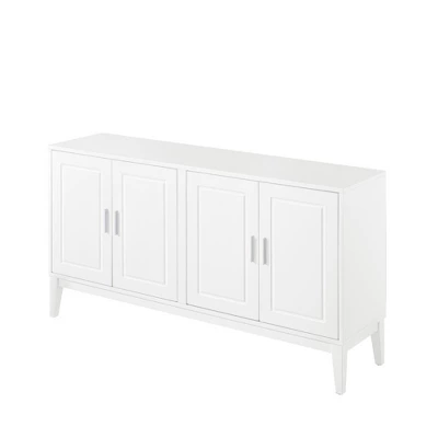 60" Large Kitchen Buffet Cabinet, Farmhouse Sideboard Buffet Table With Storage Door Shelf, Wood Coffee Bar Cabinet For Kitchen Dining Living Room 15 60" Large Kitchen Buffet Cabinet, Farmhouse Sideboard Buffet Table With Storage Door Shelf, Wood Coffee Bar Cabinet For Kitchen Dining Living Room - Image 15