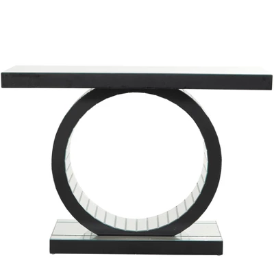 Glam Glass Console Table Silver - Olivia & May 4 Glam Glass Console Table Silver - Olivia & May - Image 4