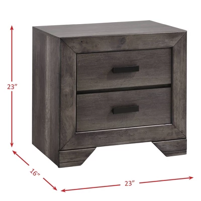 Grayson Nightstand Gray Oak - Picket House Furnishings 6 Grayson Nightstand Gray Oak - Picket House Furnishings - Image 6