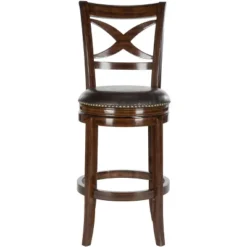 Santino Swivel Bar Stool - Safavieh -Baxton Studio Sale Shop GUEST fdfbbacd 9386 41ed b8dd e5adc482fd92