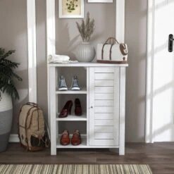 Bednar Storage Accent Cabinet White Oak - HOMES: Inside + Out 12 Bednar Storage Accent Cabinet White Oak - HOMES: Inside + Out -Baxton Studio Sale Shop GUEST fe3cdb7d c72f 4552 9fb3 7ea86c3298de