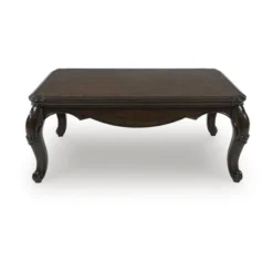 Signature Design By Ashley Maylee Coffee Table With Dark Brown Finish And Cabriole Legs 9 Signature Design By Ashley Maylee Coffee Table With Dark Brown Finish And Cabriole Legs -Baxton Studio Sale Shop GUEST feb73404 479f 4df2 89ec 7e97db4ef642