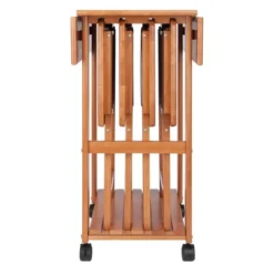 5pc Set Sophia Snack Tables Teak - Winsome -Baxton Studio Sale Shop GUEST febea036 8641 4286 a842 51fe6e6f376a