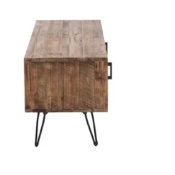 Middleton Foldable TV Stand For TVs Up To 65" Reclaimed Brown - Crawford & Burke -Baxton Studio Sale Shop GUEST fedbb3e1 921a 481c ae40 175905f426a7