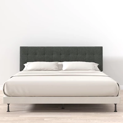 Glenwillow Home Kaya Buttonless-Tufting Upholstered Headboard 5 Glenwillow Home Kaya Buttonless-Tufting Upholstered Headboard - Image 5