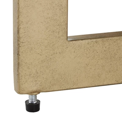 Karianne Metal Base Sofa Table Black/Gold - Inspire Q 5 Karianne Metal Base Sofa Table Black/Gold - Inspire Q - Image 5