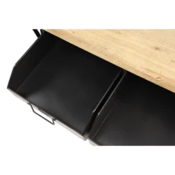 Industrial Rolling Cart Black - Olivia & May -Baxton Studio Sale Shop GUEST ff7a17d9 e785 47d0 91d6 5e2c6335e315